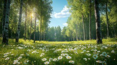 Serene Forest Meadow