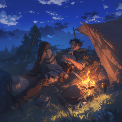 Levi Ackerman at Campfire