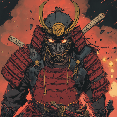 Oni Samurai Warrior