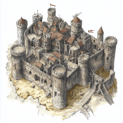 Magical Fortified City