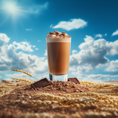 Chocolate Drink in the Clouds