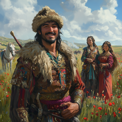 Portrait of a Steppe Nomad