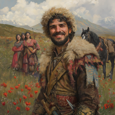 Portrait of a Steppe Nomad
