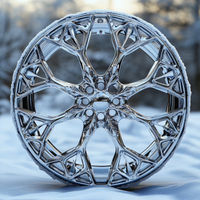 Snowflake Shaped Tire Rim