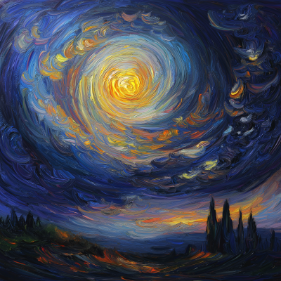 Starry Night Sky