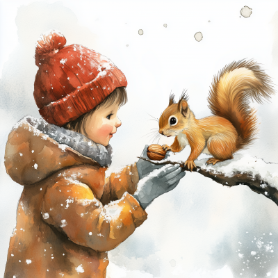 Joyful Winter Feeding