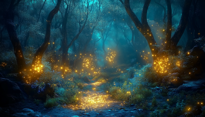 Magical Forest Night