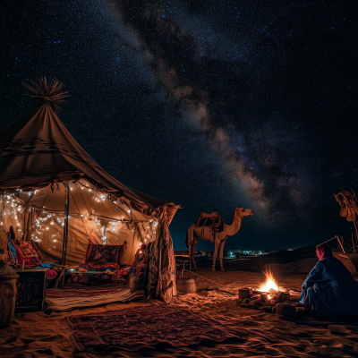 Magical Bedouin Tent Night