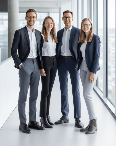 Smiling Business Team