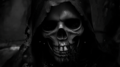 Dark Hooded Figure
