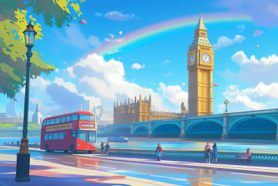 Anime Style UK Landmarks