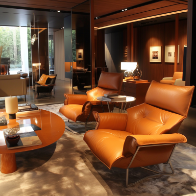 Luxury Hermès Style Interior