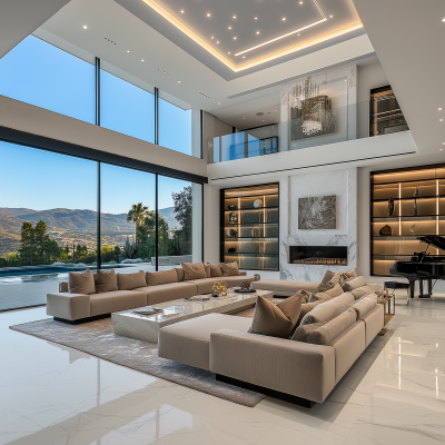 Luxurious Living Room Design