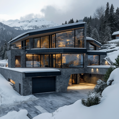 Luxurious Alpine Mansion