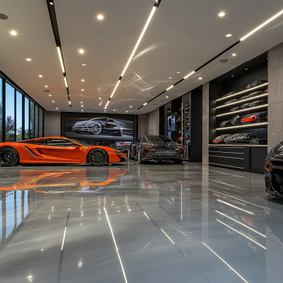 Luxurious Garage Showroom