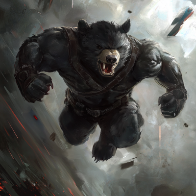 Superhero Bear Battle