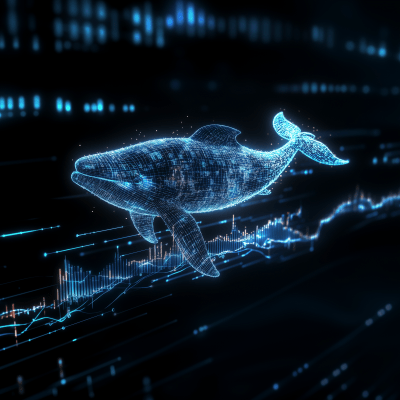 Cyberpunk Whale Logo