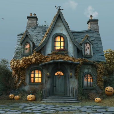 Haunted Cottage Facade