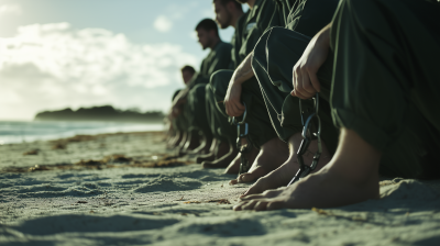 Inmates at the Beach