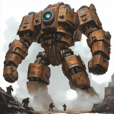 Gargantuan Warforged Robot