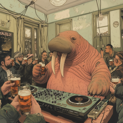 Walrus DJ Party