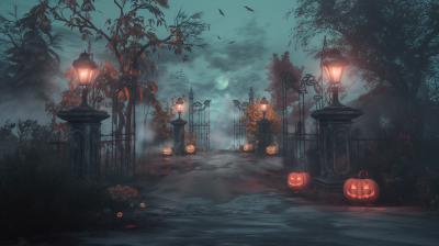 Spooky Halloween Background