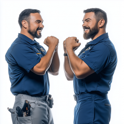 HVAC Technicians Face Off