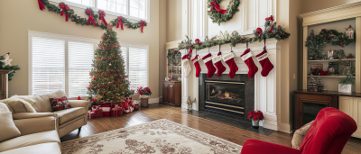 Christmas Living Room