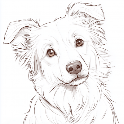 White Border Collie