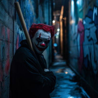 Clown in the Alley