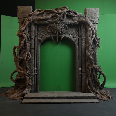 Giger Portal in Photostudio