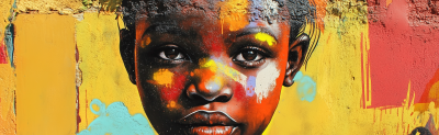 Vibrant African Graffiti