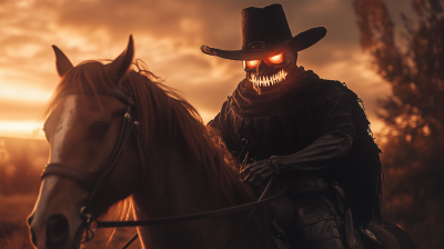 Spooky Demon Cowboy