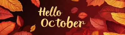 Hello October Banner