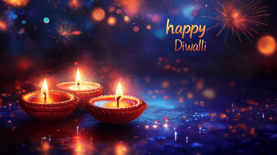 Diwali Celebration Background