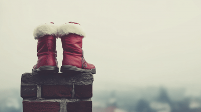 Futuristic Santa Boots