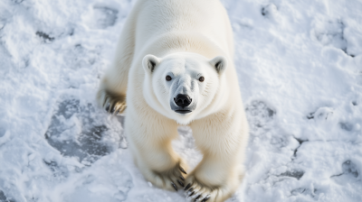 Polar Bear in Winter