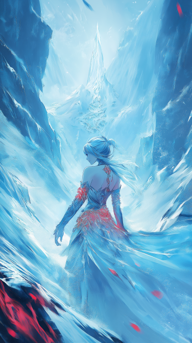 Frozen World Anime Art