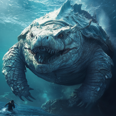 Gargantuan Aquatic Dragon Turtle