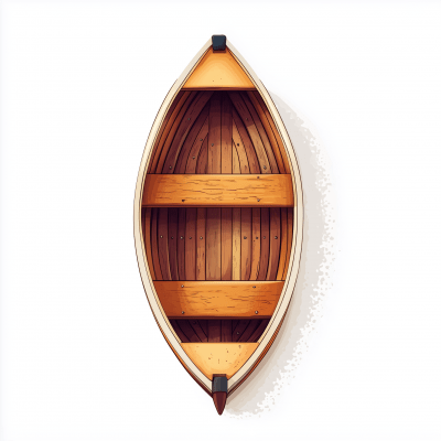 Rowboat Illustration