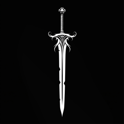 Sword in Black and White