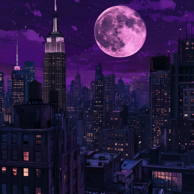 Night in New York