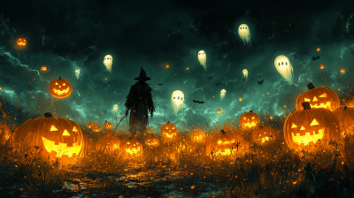 Haunted Pumpkin Field