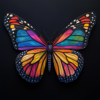 Beautiful Monarch Butterfly