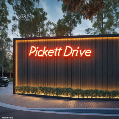 Pickett Drive Business Name Design