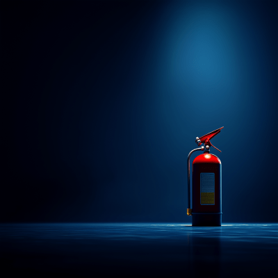 Cinematic Fire Extinguisher