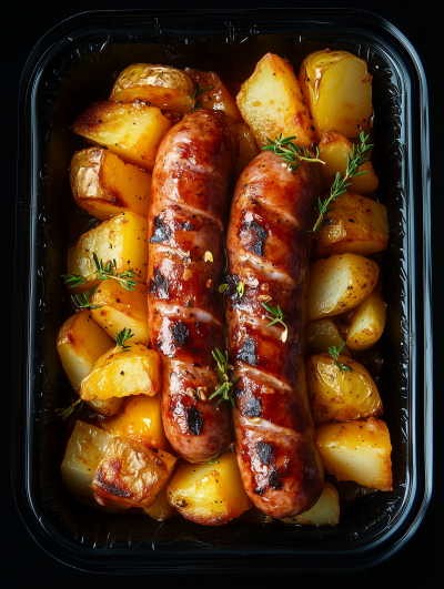 Bavarian Sausage and Potatoes