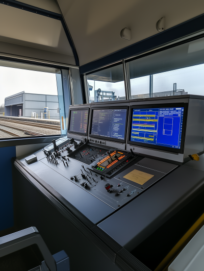 Modern Signal Box Interior