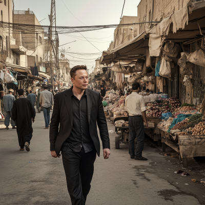 Strolling in Baghdad