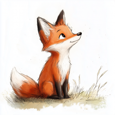 Little Fox Illustration